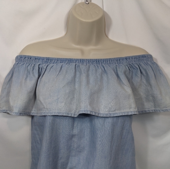 Soft Joie NWT Vilma Flounced Off Shoulder Top Sz XXS - Picture 4 of 8